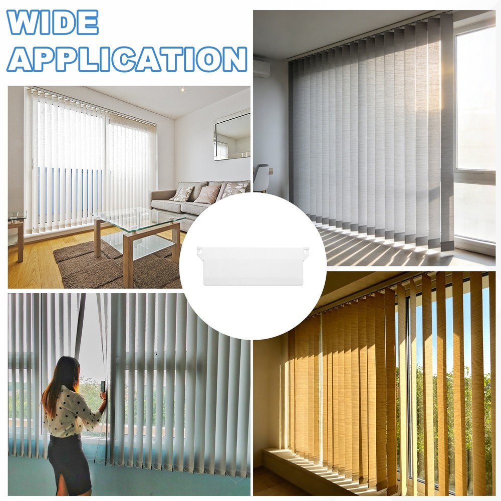 5Pcs Vertical Blind Weights 140mm Plastic Vertical Blind Bottom Weights