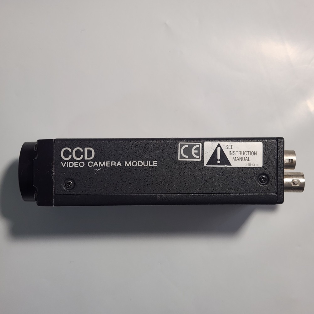 Sony XC-77 CCD Video Camera Module/Right-Angle Prism Adapter/Unitron 1:6.5 Lens