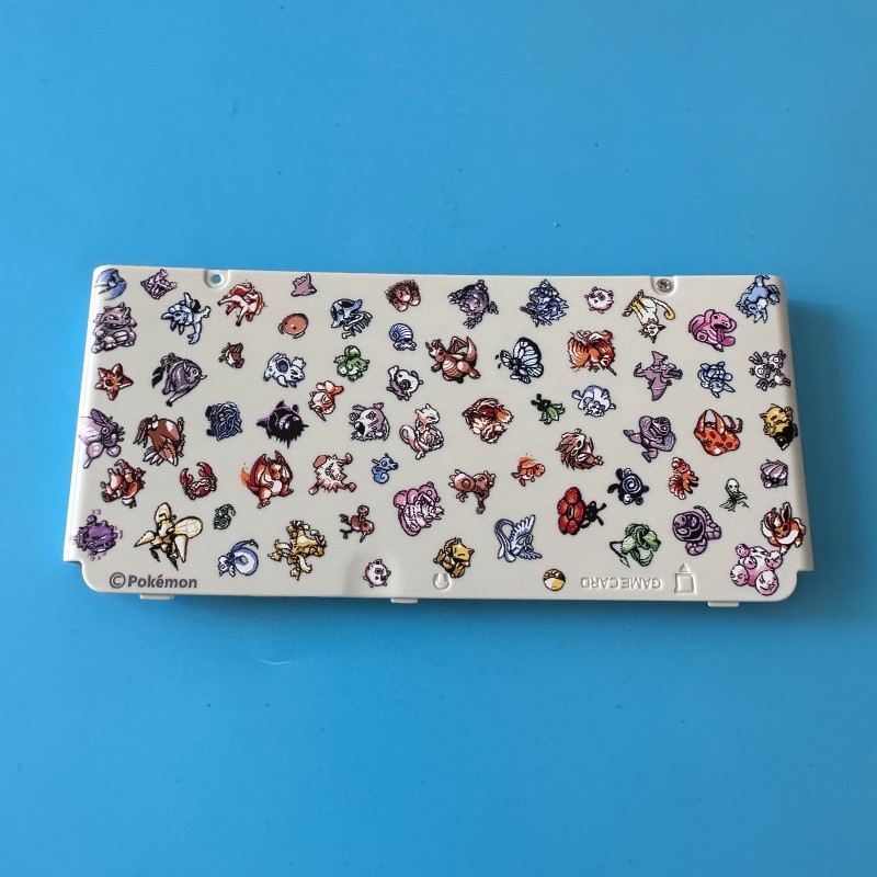 Top + Bottom Plates Cover Housing Shell Faceplate Case For 2015 Nintendo New 3DS