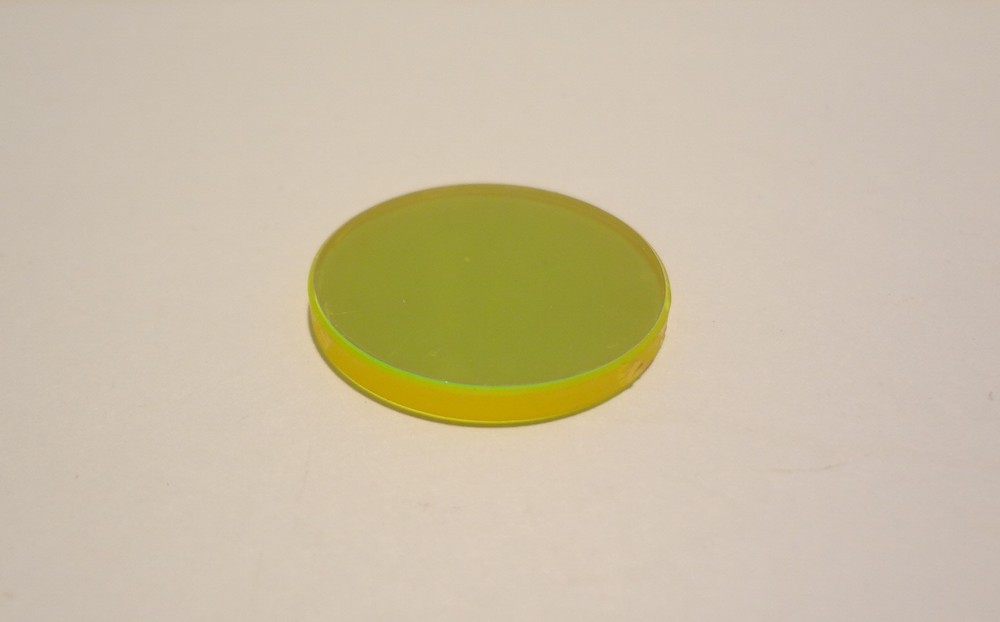 NIKON GIF, GREEN INTERFERENCE INSERT FILTER 25MM MF33 **NICE CLEAR FILTER**