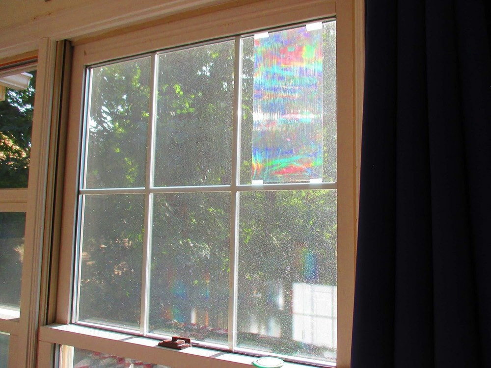 Reusable DIY Diffraction Grating Sheet 6" x 36" - Perfect for Creative Projects