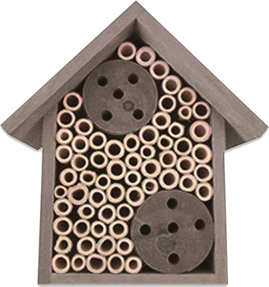 Sustainable Bamboo Bee Hotel - Eco-Friendly - Plentiful Tubes
