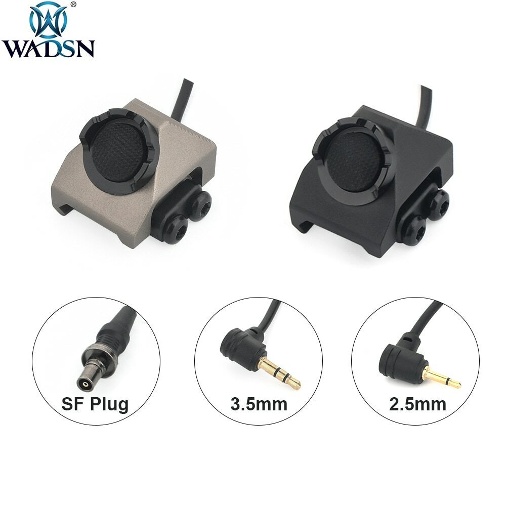 WADSN Tacitcal Picaitnny Hot Button Remote Switch For DBAL Airsoft Weapon Light