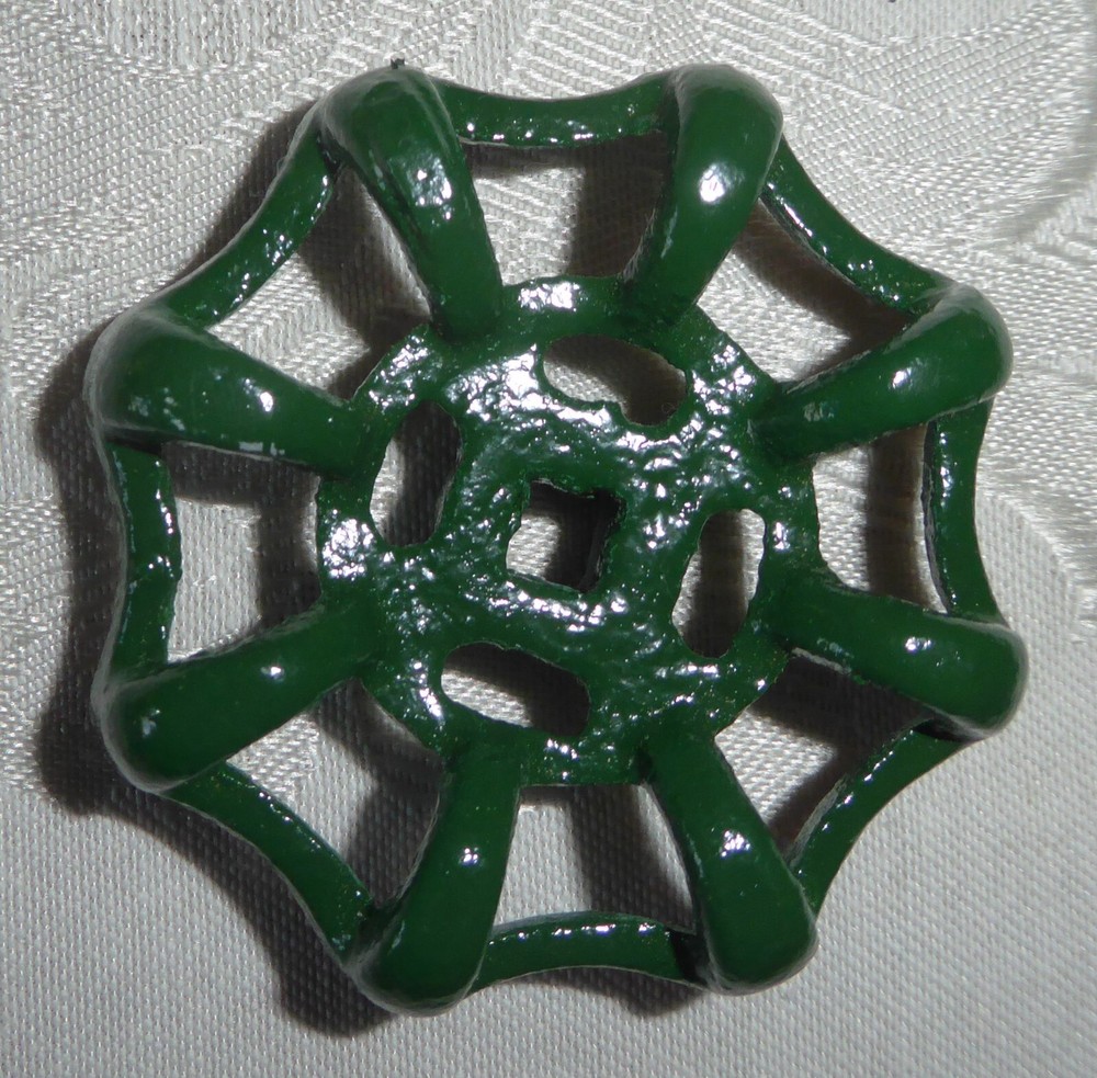 Vintage Valve Handle - Green
