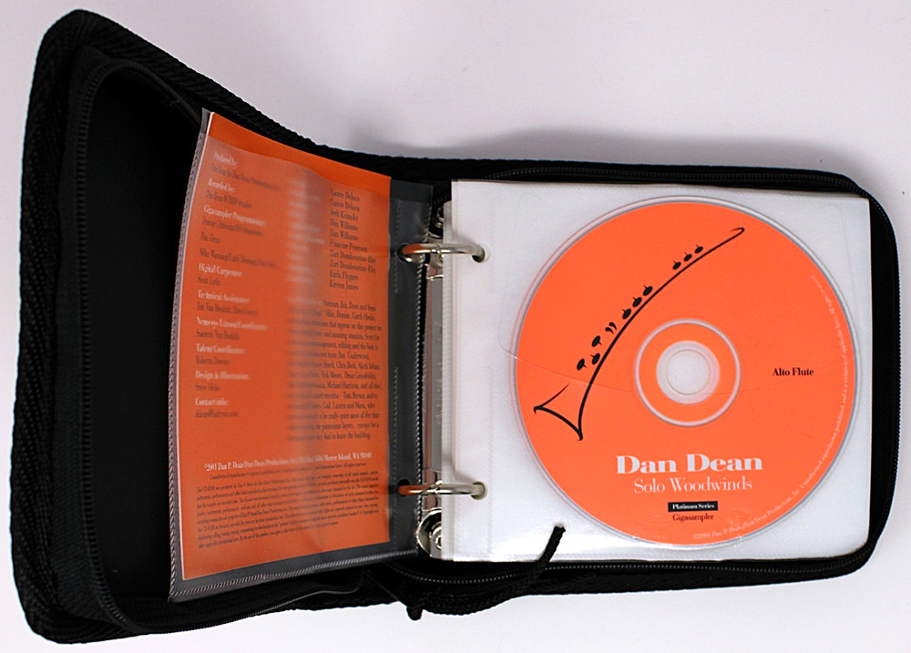 Dan Dean Solo Woodwinds Gigasampler Format Sound Library/Sampling 10 CD Set