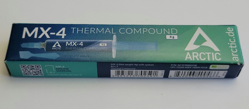 ARCTIC MX-4 4g + Spatula Premium Performance Thermal Paste Compound CPU GPU PC