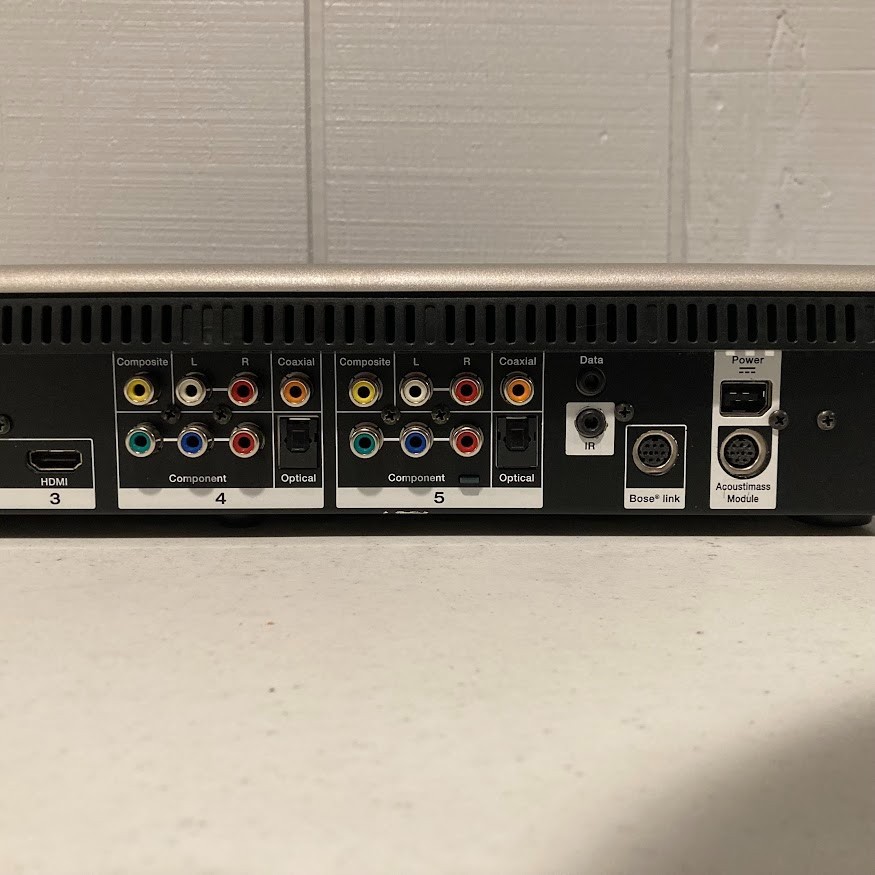 BOSE AV20 CONTROL CONSOLE No Power Supply No Remote UNTESTED No Returns