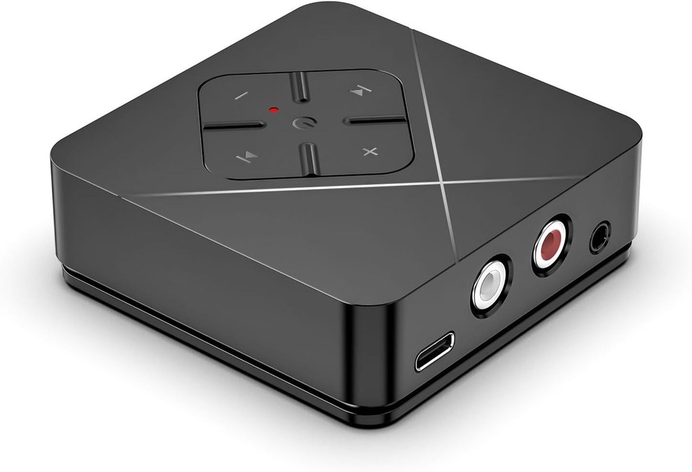 Bluetooth 5.1Audio Transmitter Receiver 2 in1 RCA Stereo Music Wireless Adapter