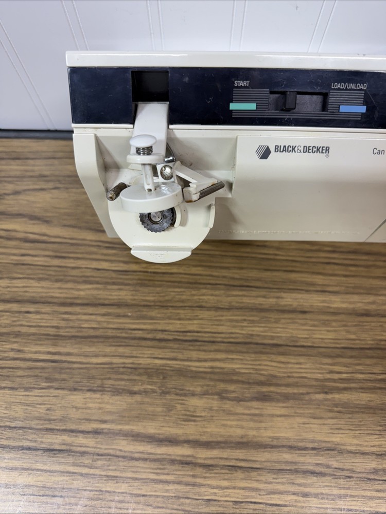 Black & Decker Spacemaker Can Opener/Knife Sharpener PEC90 TESTED:No Hardware