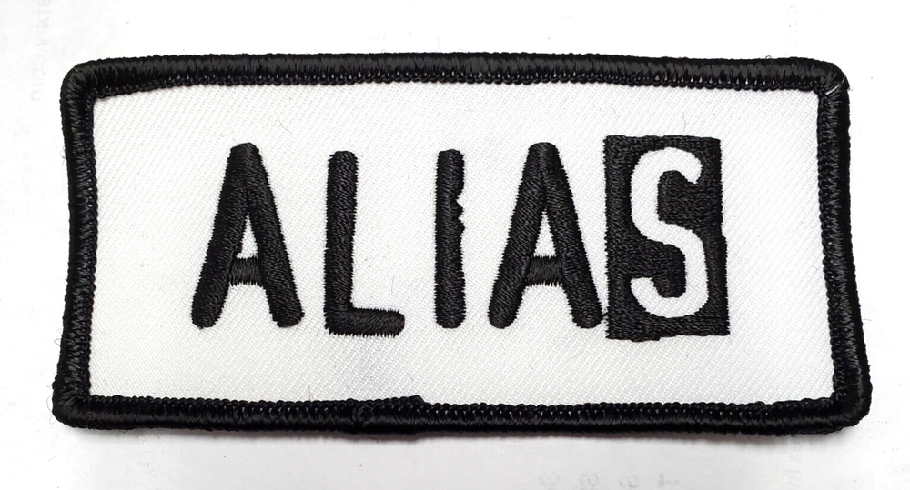 ALIAS TV Show Logo 4" Embroidered Patch- USA Mailed
