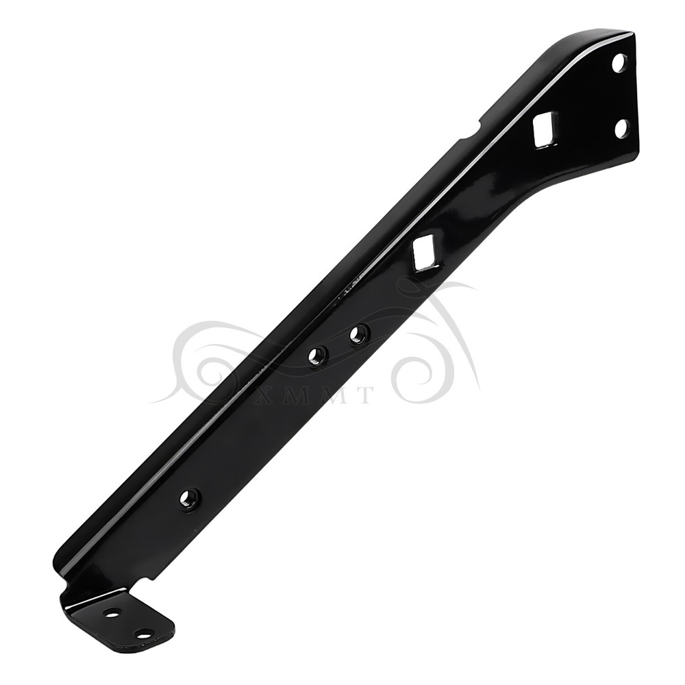 Black Saddlebag Rail Support Brackets For Harley Electra Glide FLHTC Road King