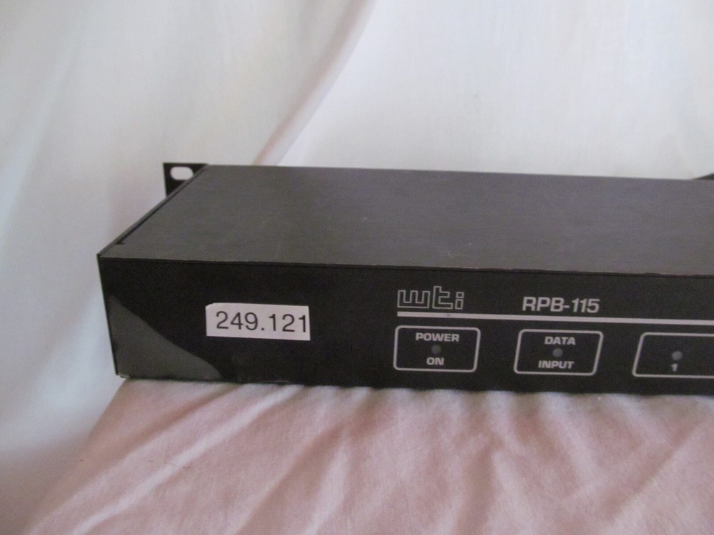 WTI Remote Power Switch RPB-115 Mountable Works