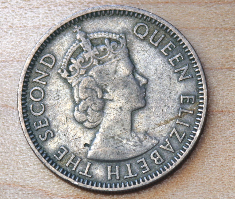 1966 British Honduras 25 Cents