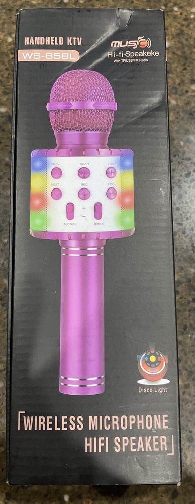 Wireless Microphone Hifi Speaker