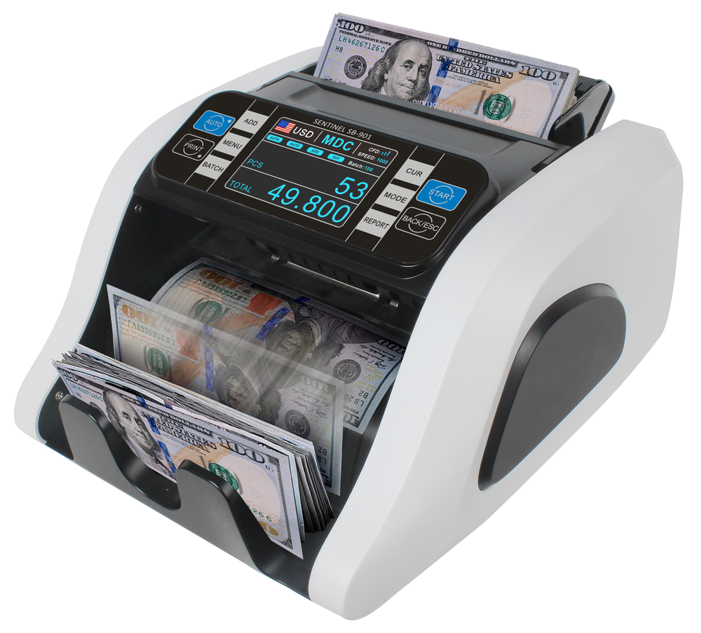 Sentinel SB-901 Mixed-Denomination Bill Counter