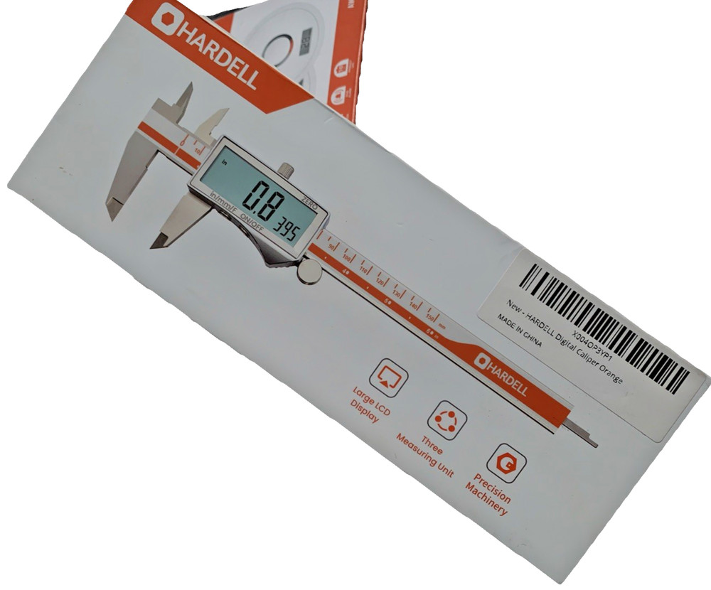 Digital Caliper, Caliper Measuring Tool with Backlight LCD Scree...