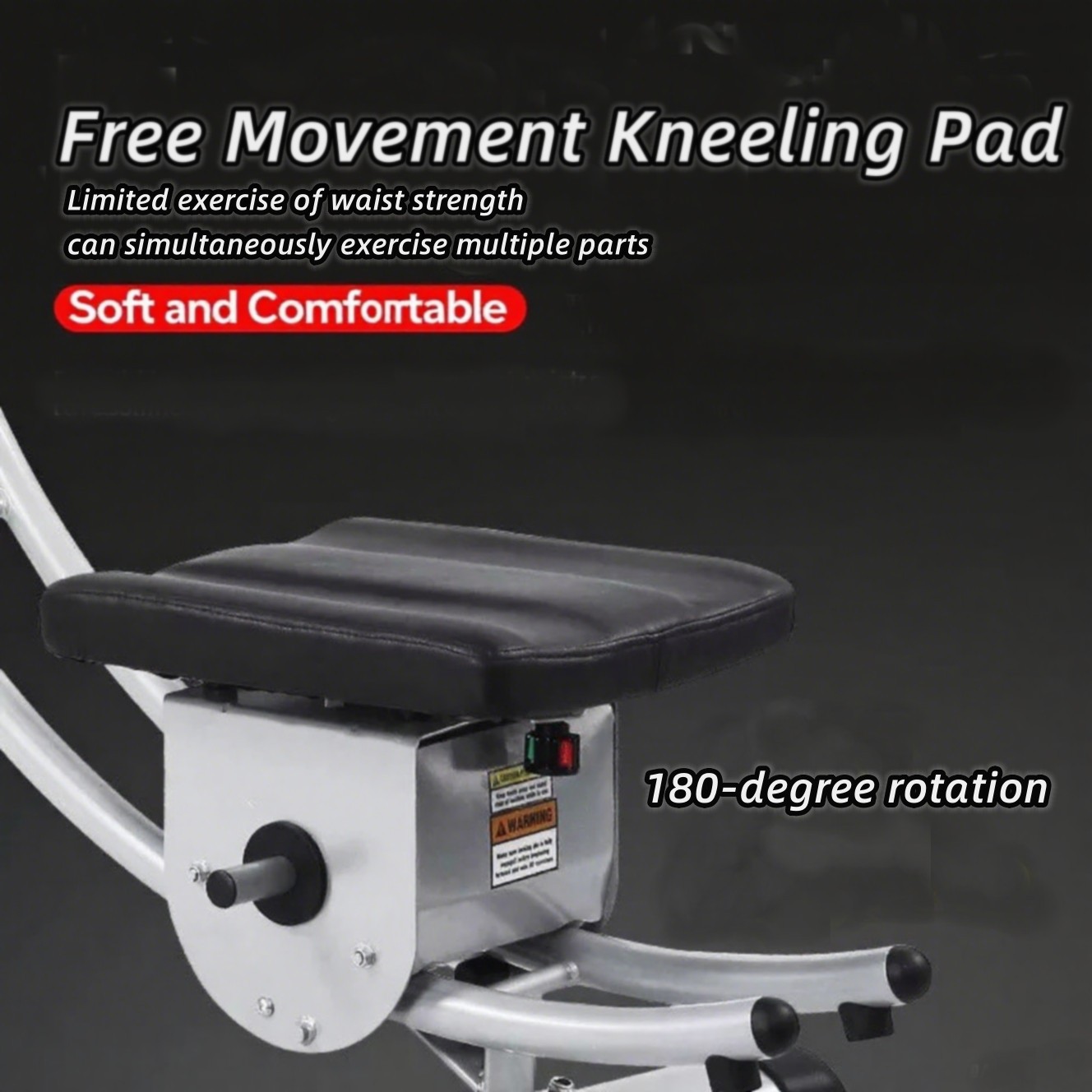 Ab Machine Core & Abdominal Workout Equipment For Home Gym Adjustable Ab Crunch