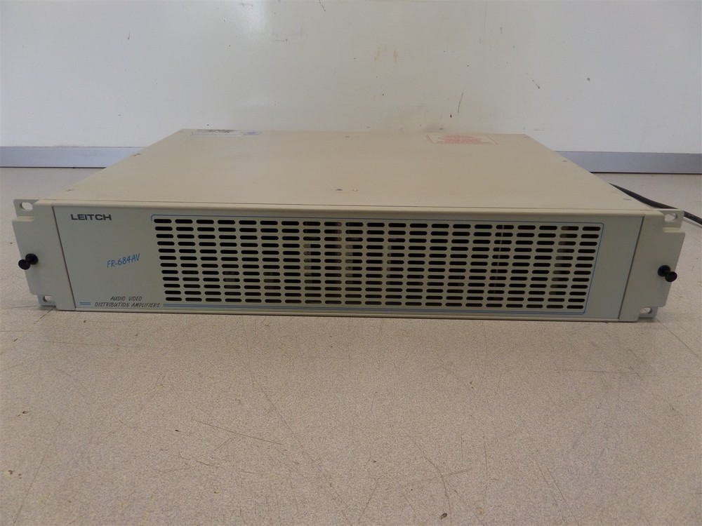 Leitch FR-684AV Audio Video Distribution Amplifier