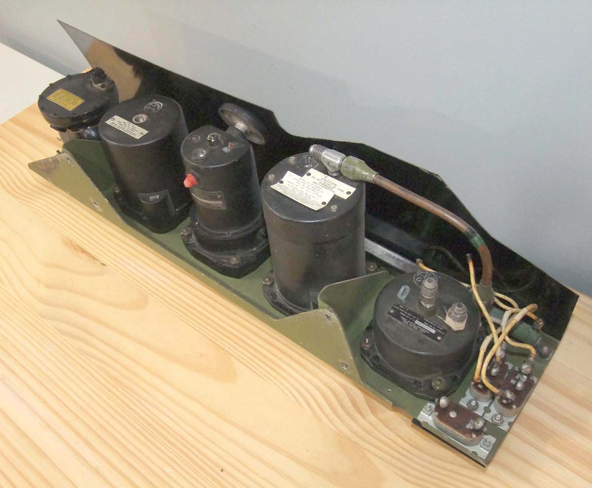 Original Waco CG-4A Hadrian Glider Instrument Panel