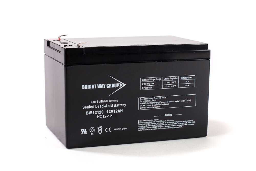 Electric Scooter Battery Replacement (12 Volt 12 Amp)