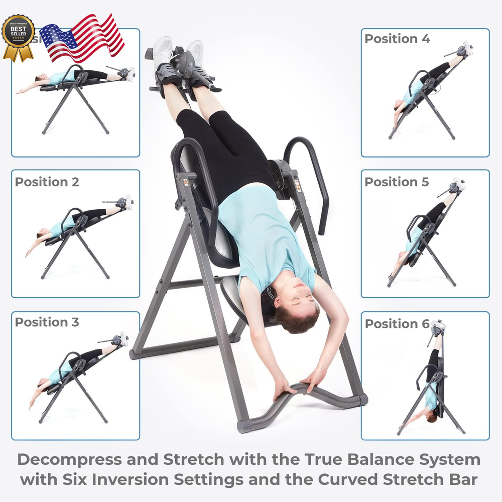 Advanced Heat and Massage Therapeutic Inversion Table Innova ITM6000