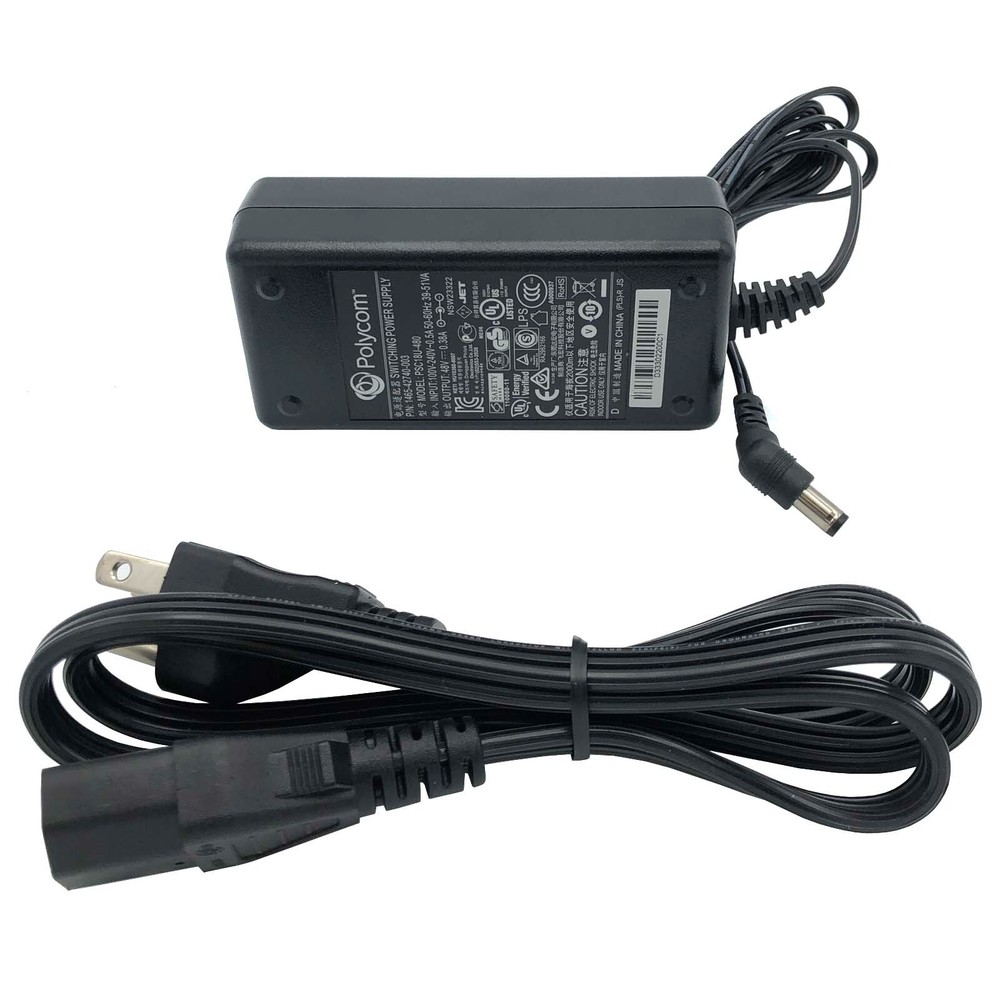 Genuine Polycom Power Supply Adapter for Polycom SoundStation IP 5000 6000 7000
