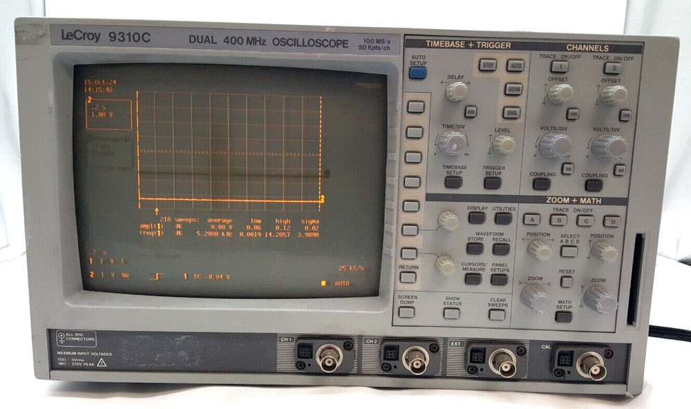 Lecroy 9310C Dual 400MHz Oscilloscope, 100MS/s