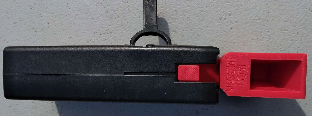 Airsoft Hi Capa Pistol GBB Odin Speedloader Adapter (Red)