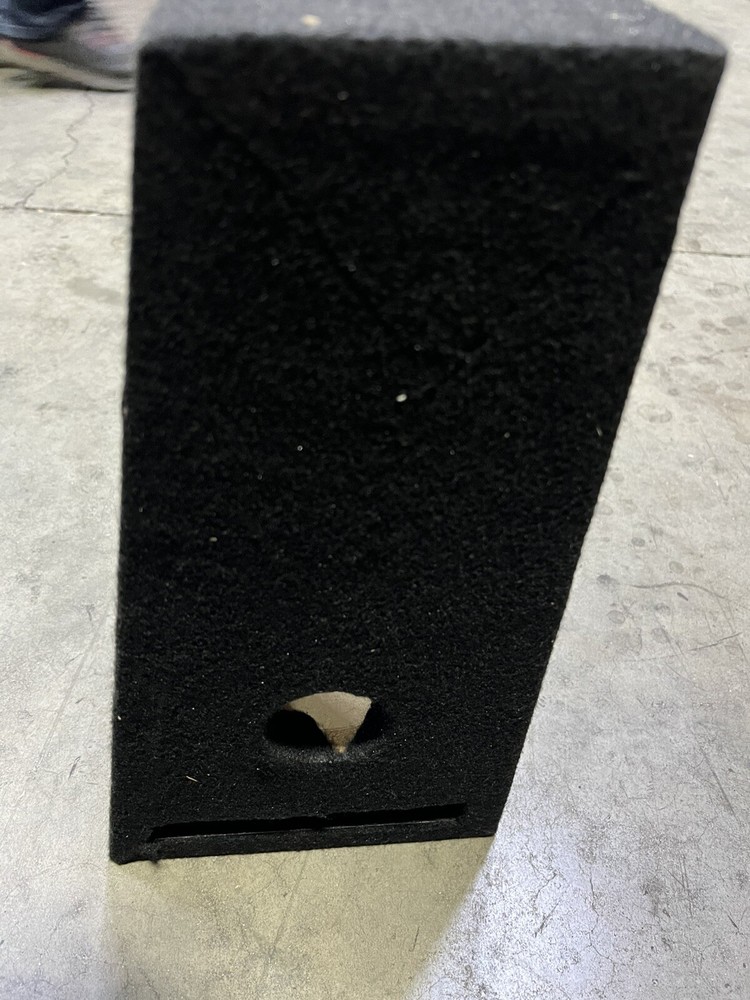 Single 10” Ported Box Angled