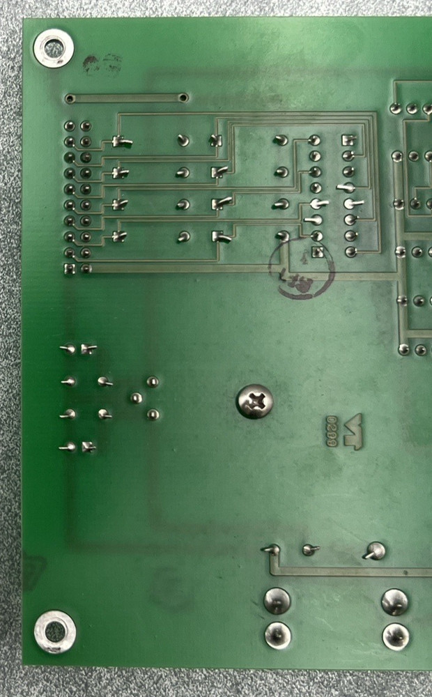 LINK INC 460-094 TIMING SOURCE BOARD W/MULTICOLORED FLAT RIBBON CABLE