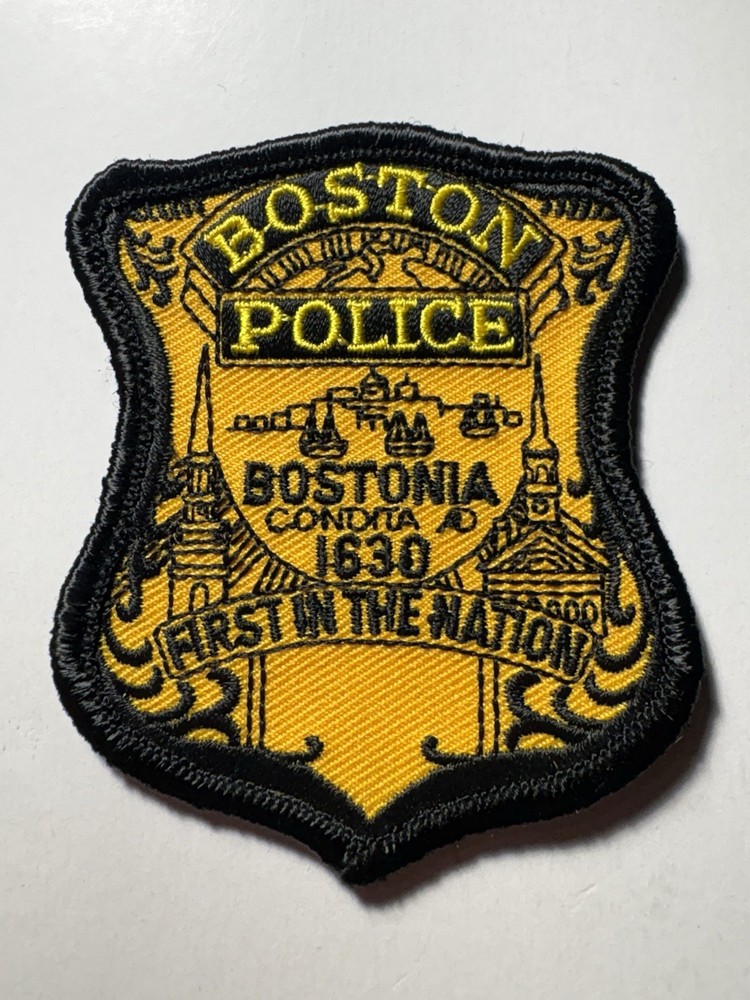 Boston Massachusetts Police Patch