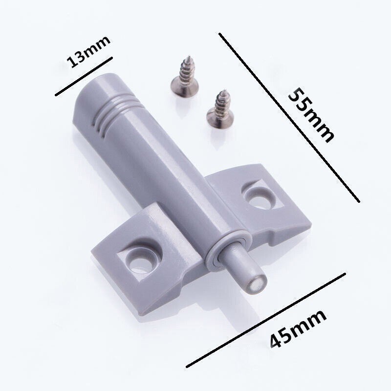 Nylon 10 Pcs Close Damper Buffer Soft Closer Kitchen Cabinet Cupboard Wardrobe