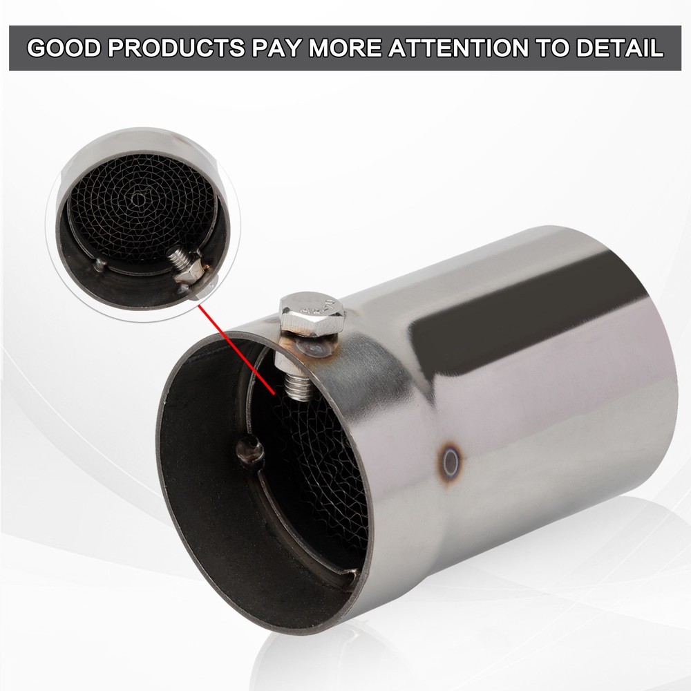Universal Motorcycle Exhaust Muffler Pipe Can Insert Baffle DB Killer Silencer