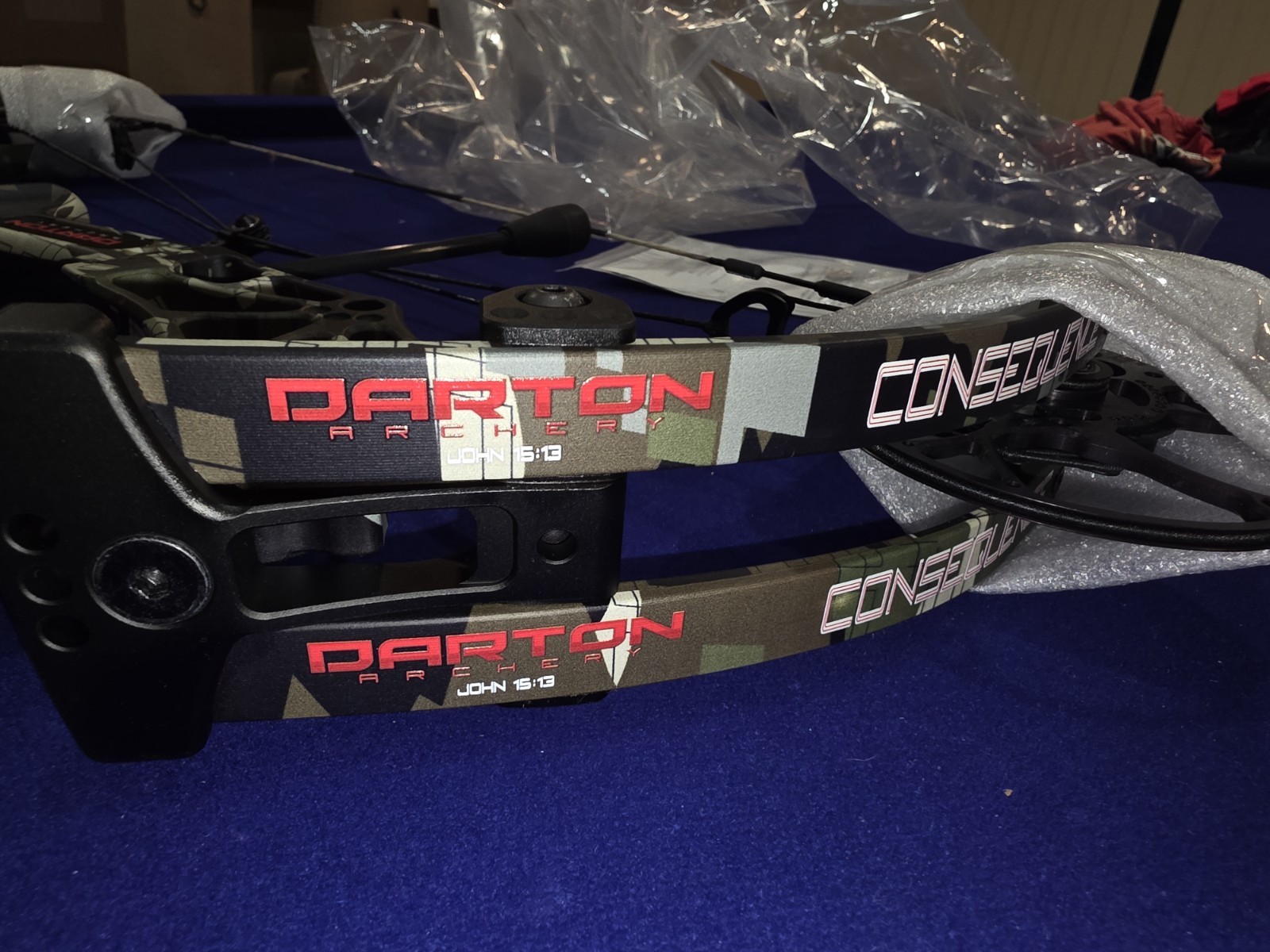 Darton Consequence Right Hand 60# Ursi Emerge 2.0 Camo - Brand New - 54