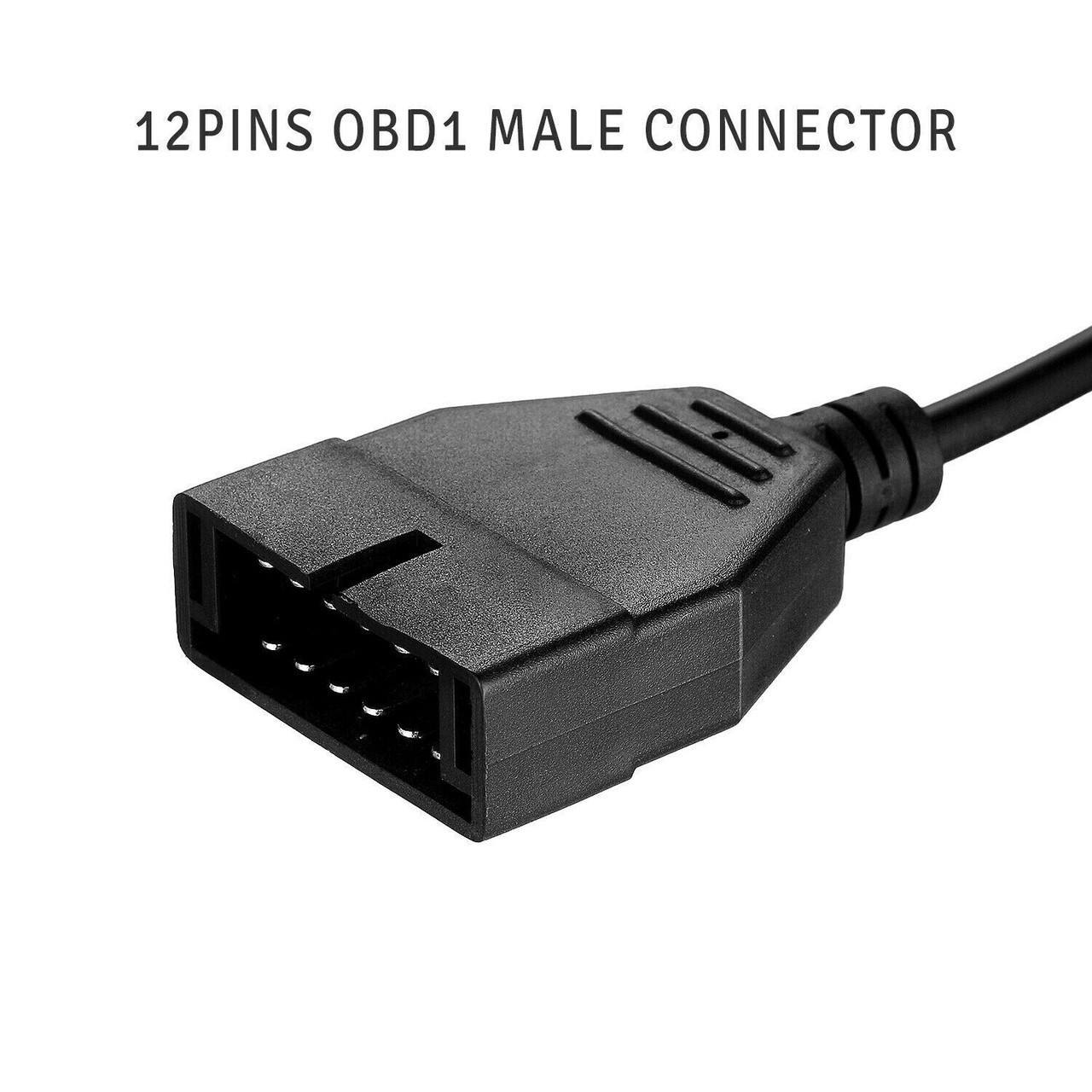 12 Pin OBD1 to 16 Pin OBD2 Convertor Adapter Cable for GM Car Diagnostic Scanner