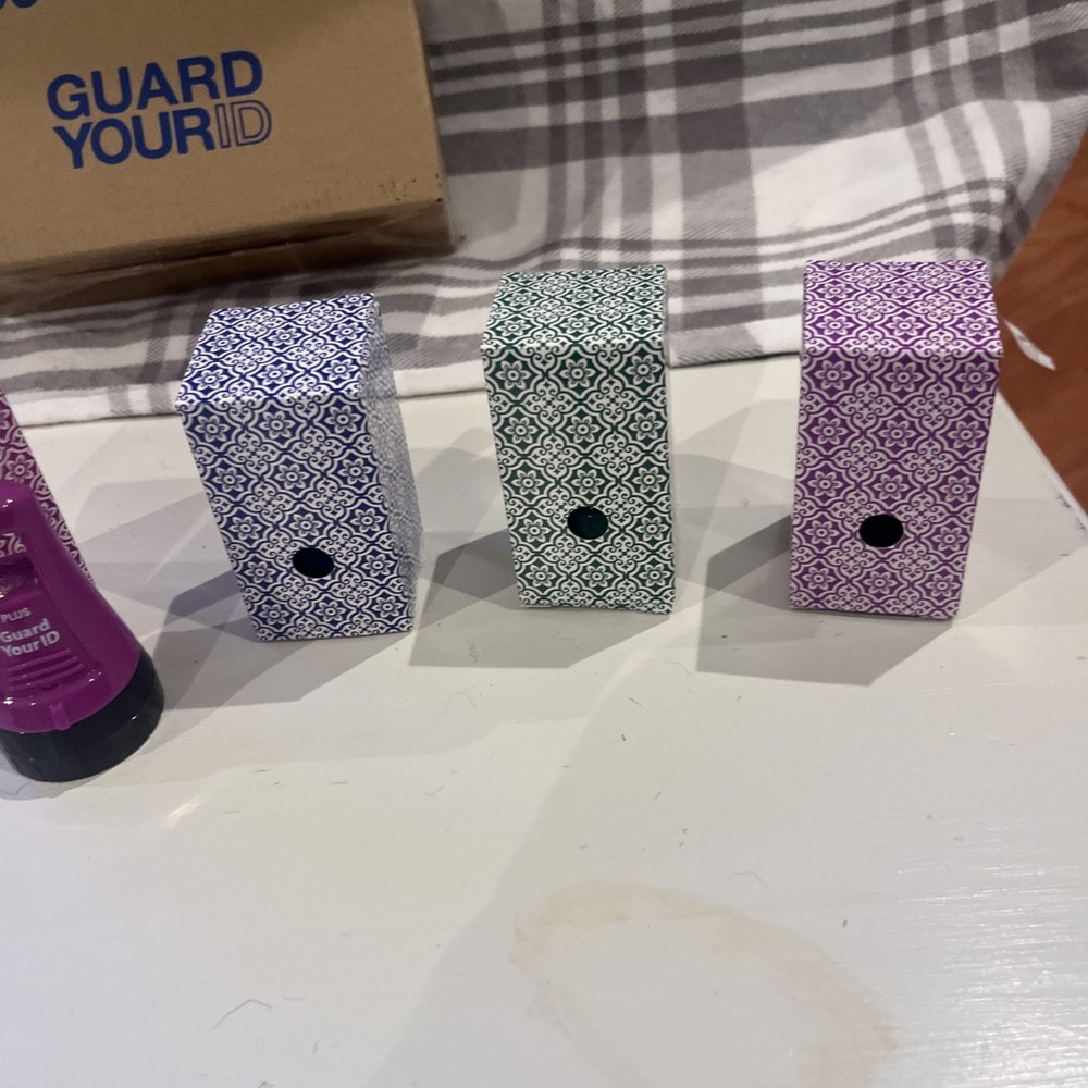 Guard Your ID Stamp (4ct)