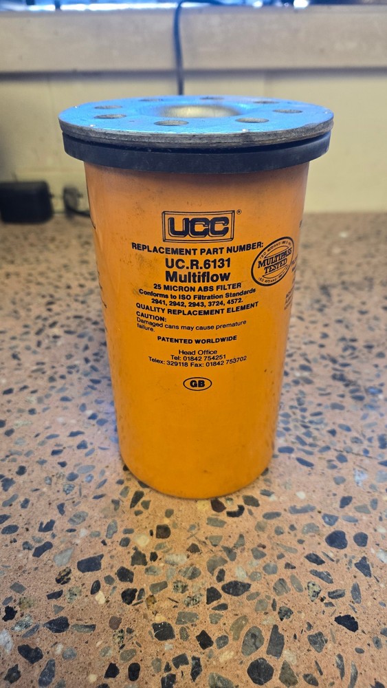 UCC UC.R.6131 Multiflow Hydraulic Filter - 25 Micron ABS Filter
