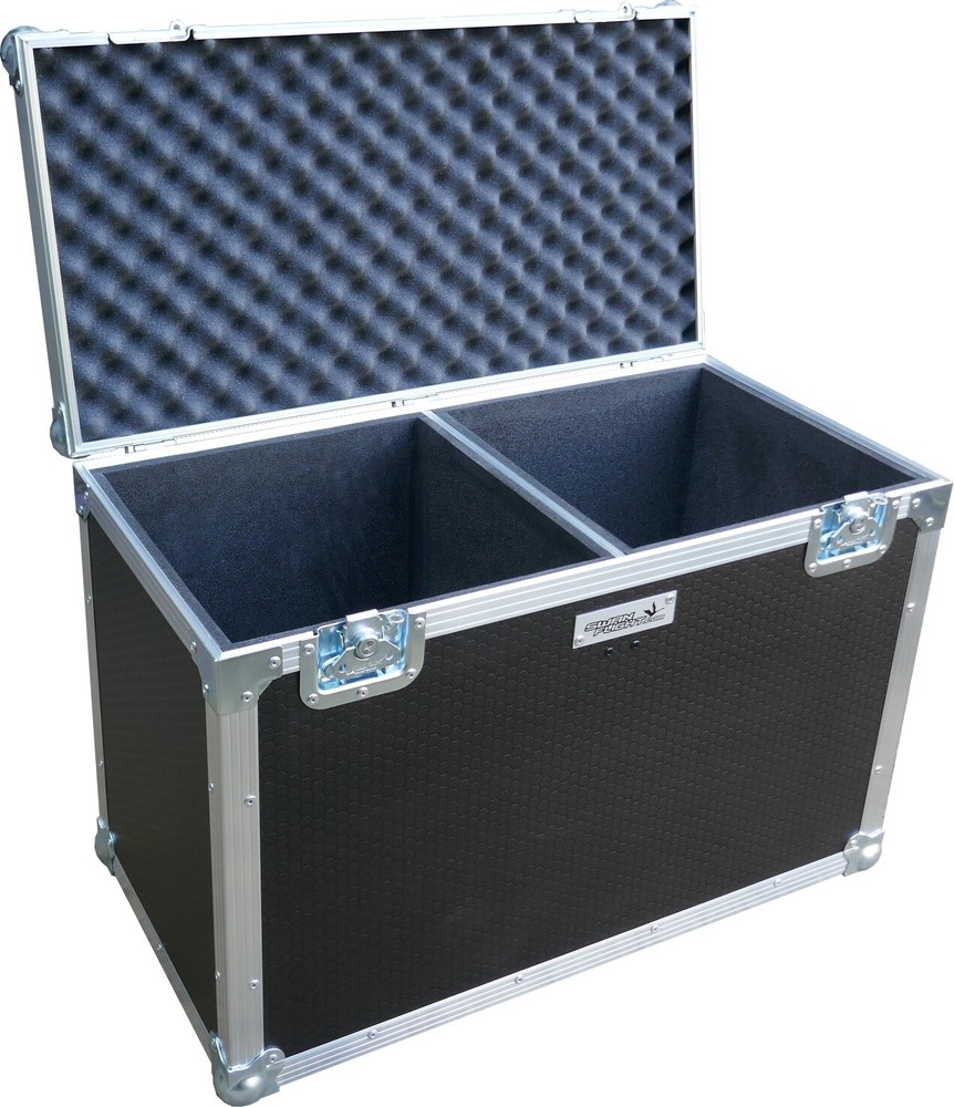 KAM Stratosphere Lighting Swan Flight Case Holds 2 (Hex)