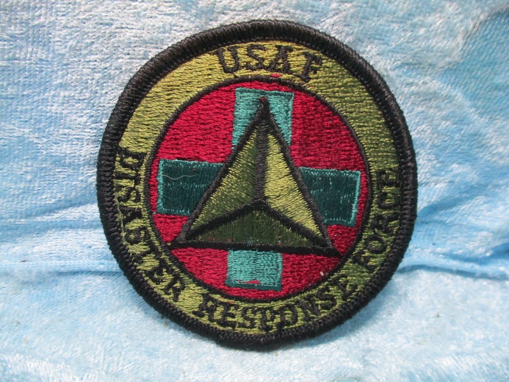 USAF Disaster Response Force Military Patch