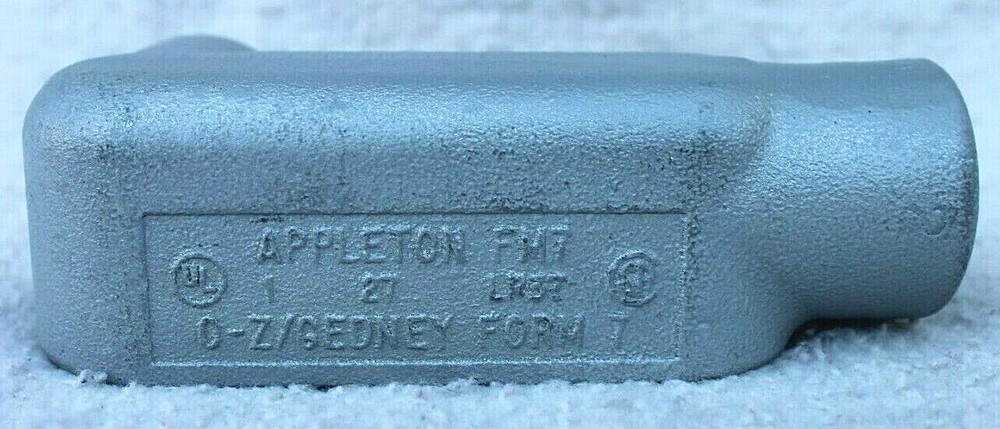 Appleton LR37 FM7 1" Conduit Body