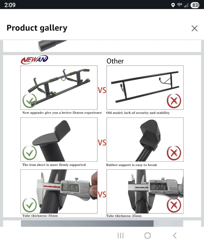 Multi-Functional Doorway Pull-Up Bar - Perfect for Various Exercises & Training