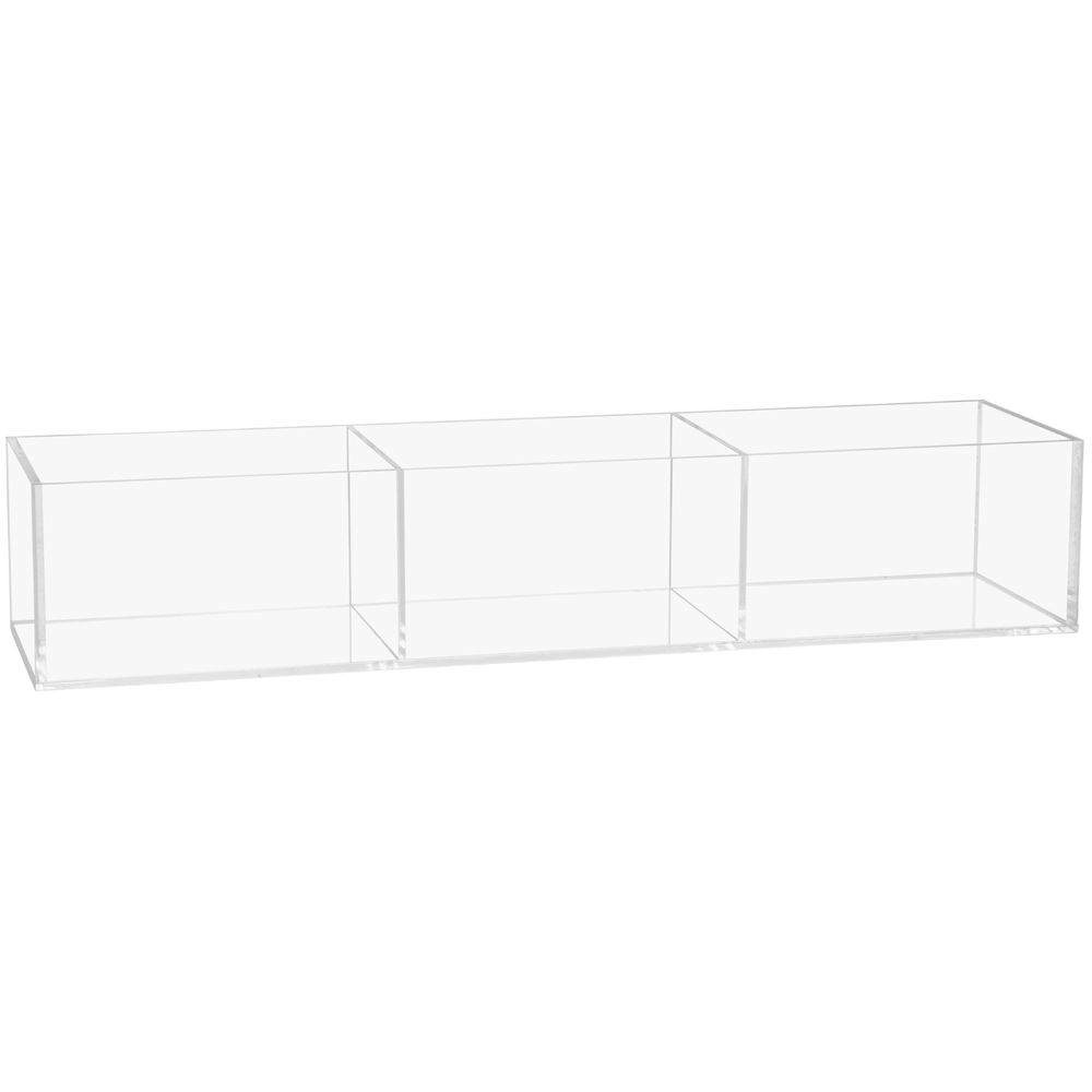 3 Compartment Acrylic Tray