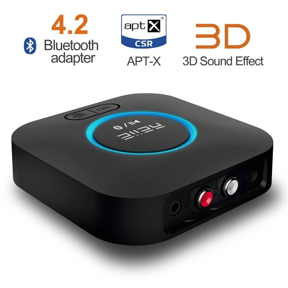 Audio Bluetooth Receiver, HiFi Wireless Audio Adapter,Bluetooth 4.2 Receiver