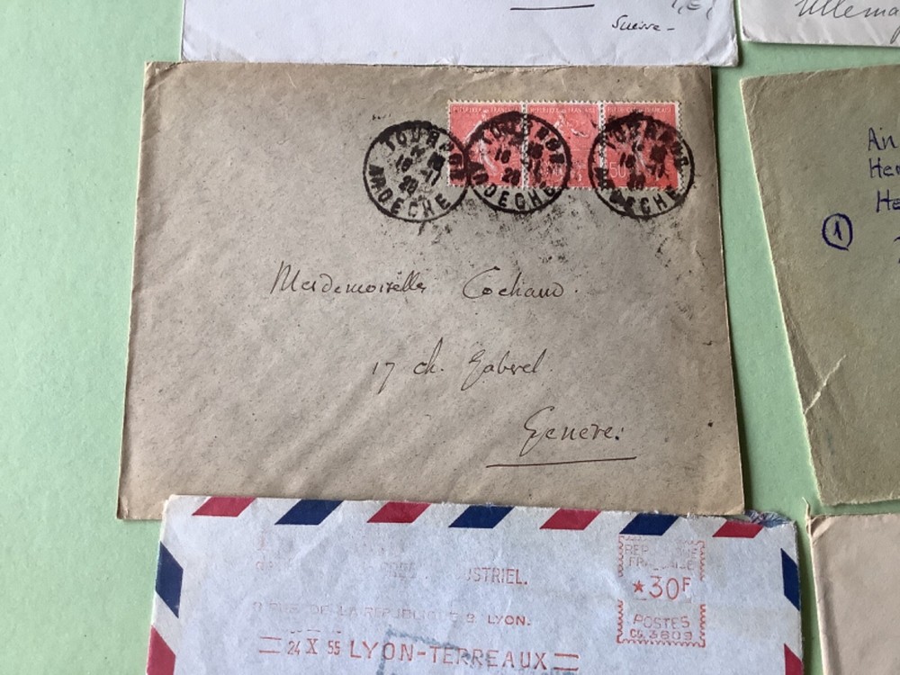 France covers 6 items Ref A1883