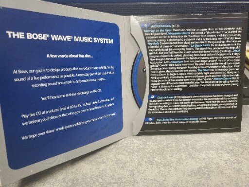 Bose Wave Music System Cd