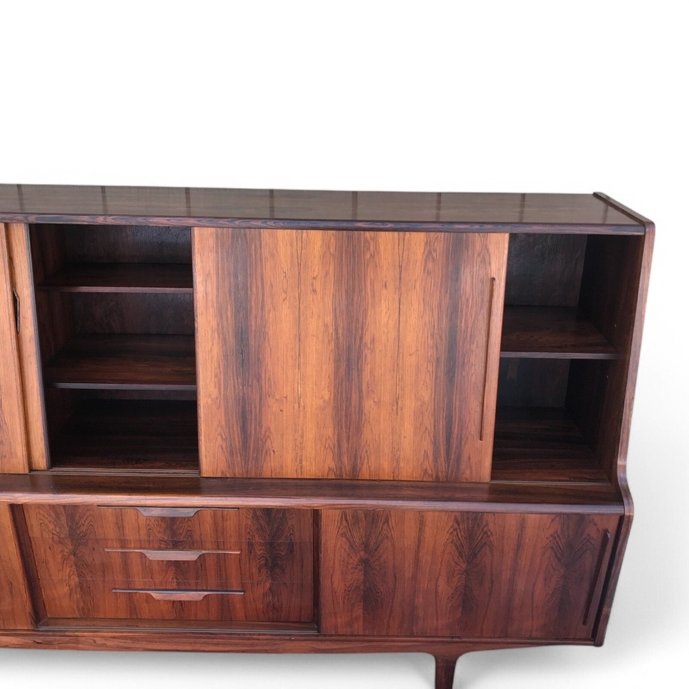 Ca. 1960's Danish Rosewood Highboard / Sideboard