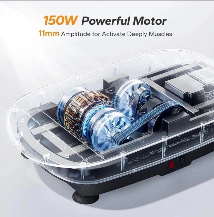 MERACH 2398 Vibration Plate Exercise Machine Vibration Plate Bluetooth Auto Mode