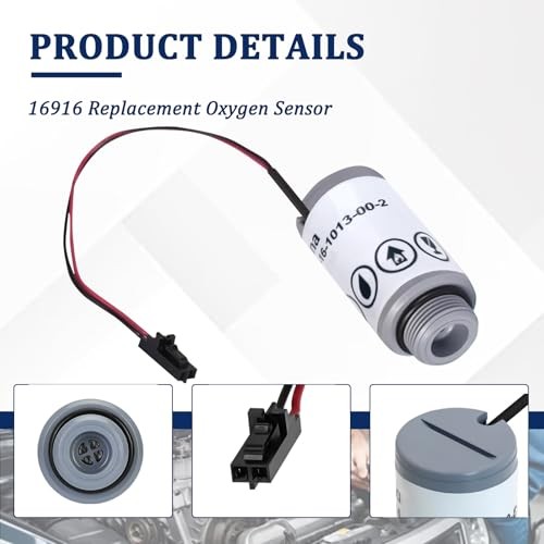 16916 O2 Sensor Compatible with Robinair 16916 Replacement Sensor, 1-16-1013