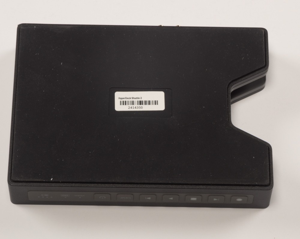 Blackmagic Design HyperDeck Shuttle 2 with (2) MiniSDI Cables, Power Supply, SSD