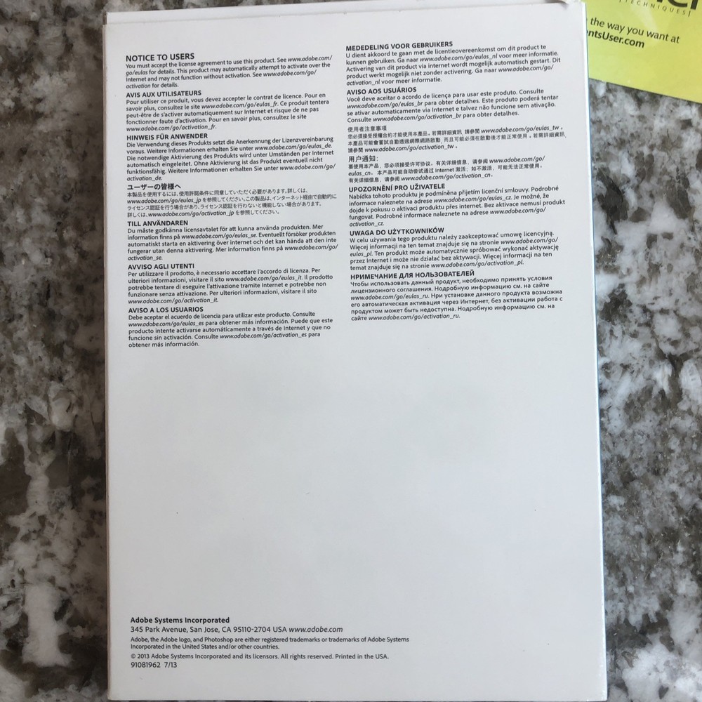 Photoshop Elements 12 Mac PC Windows Software w/ Serial Number